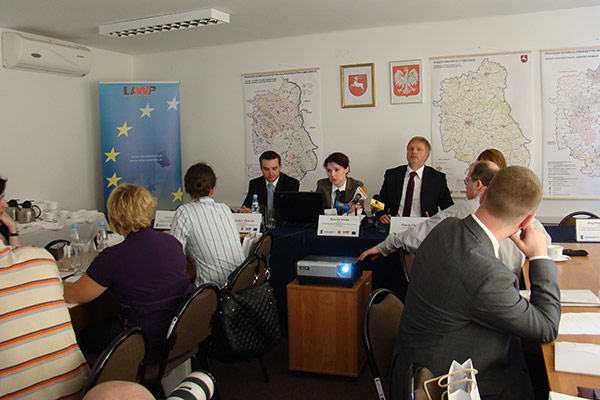 Fotografia z konferencji prasowej z dnia 2009-05-20